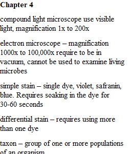 Definitions Chapters 4 and 5